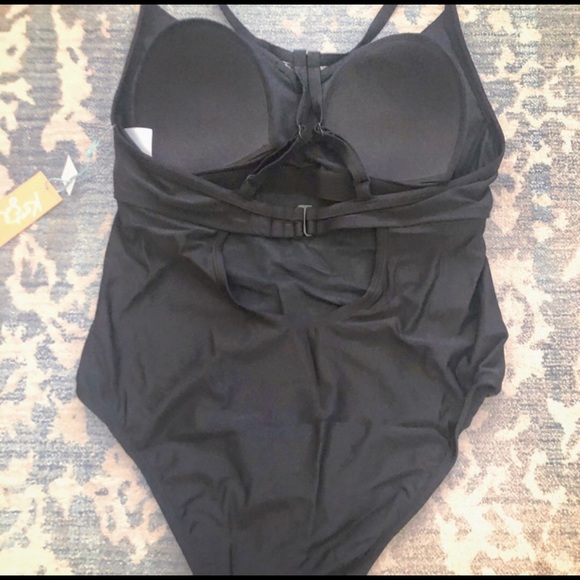 Kona Sol Plus Animal Print One Piece Swimsuit 18w - Picture 5 of 5